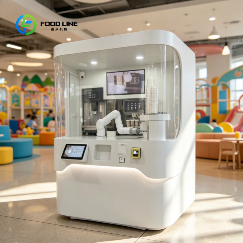 Coffee Equipment Service - Индивидуальный Автоматический Робот-Кофемейкер для Самообслуживания, Коммерческий