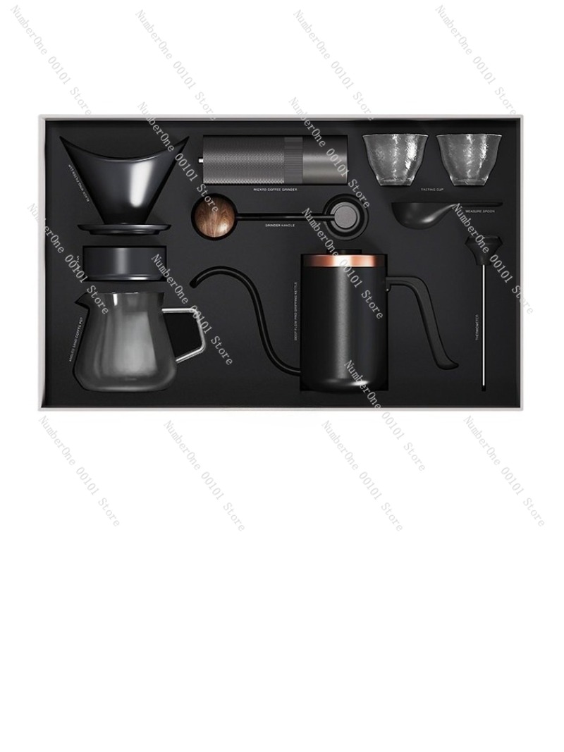 Coffee Equipment Kit - Набор для приготовления кофе вручную: Кофемолка,