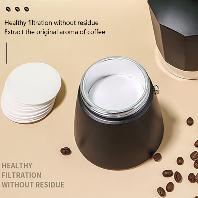 Coffee Equipment For Home - 100 шт. круглая фильтровальная бумага для