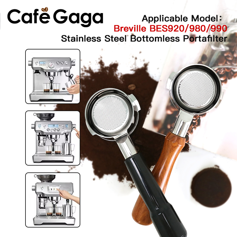 58 мм Breville 9 серия безднев – обзор и цена Naked Portafilter Bottomless
